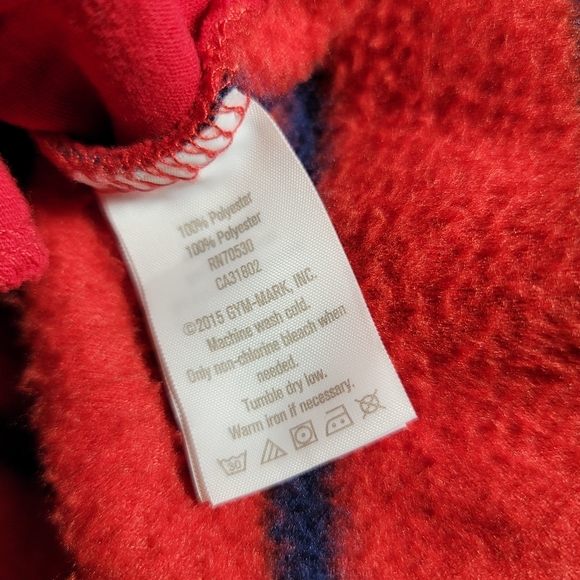 Crazy 8 1/4 Zip Striped Fleece Pullover Sweatshirt - Picture 6 of 6